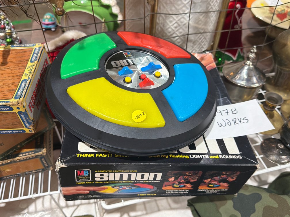 VINTAGE 1978 SIMON GAME