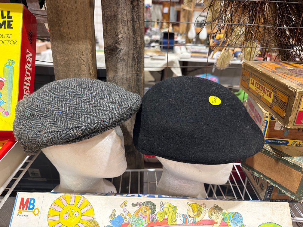 TWO MENS CAPS / HATS