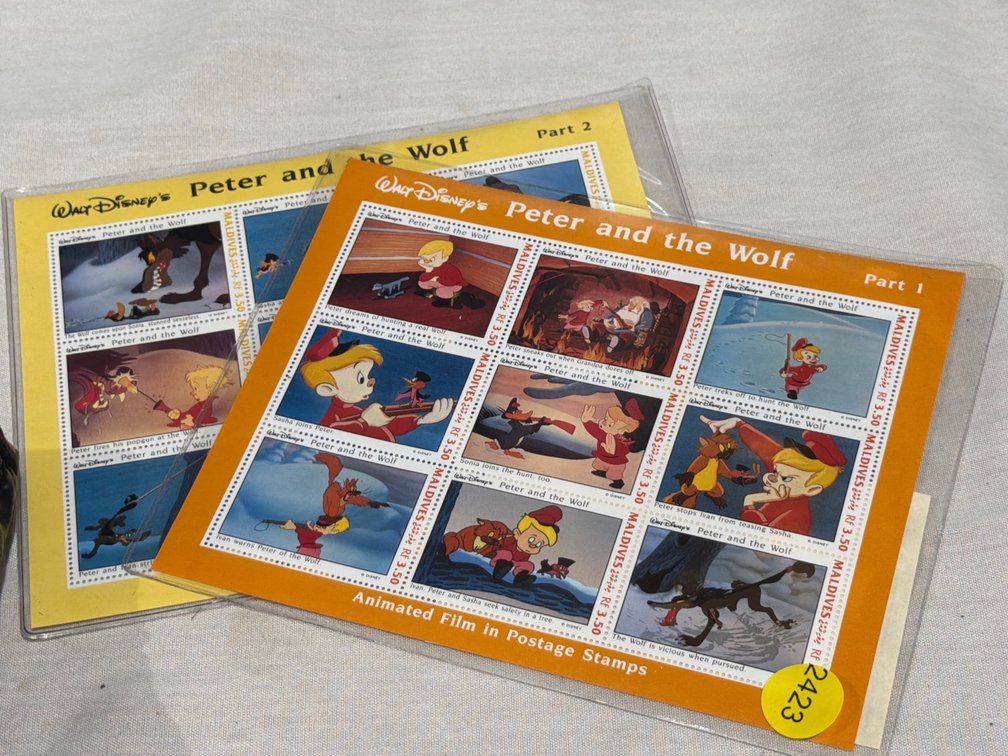 WALT DISNEY’S PETER & THE WOLF STAMPS