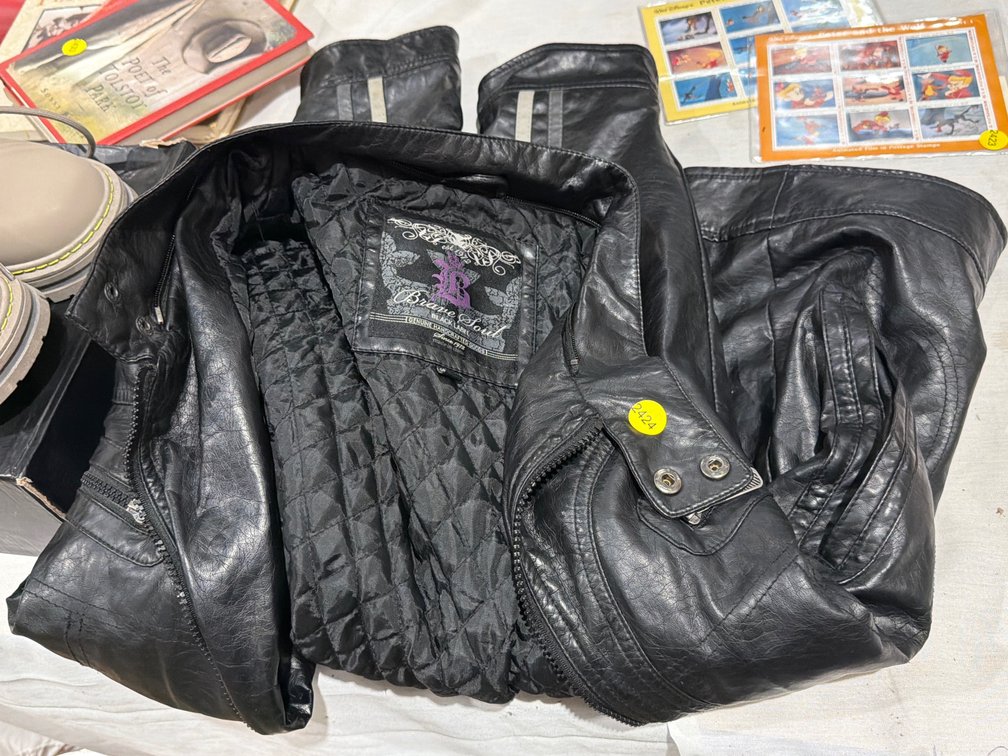 BRAVE SOUL LEATHER JACKET