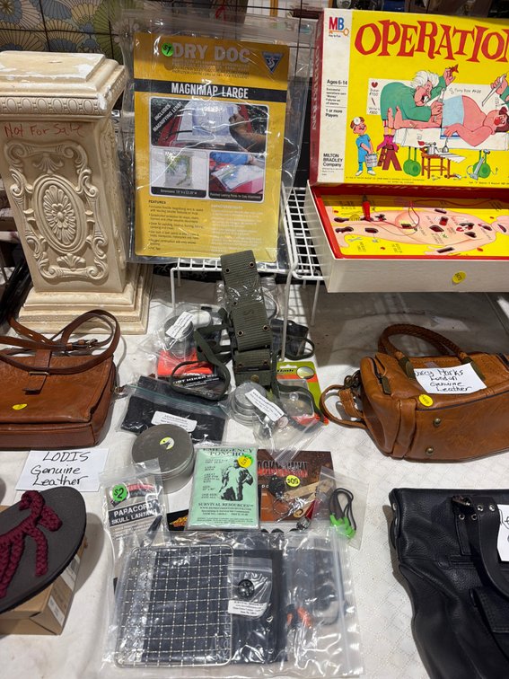 LOT OF SURVIVAL/ MILITARY ITEMS