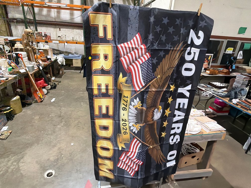 250 TH YEARS OF FREEDOM FLAG