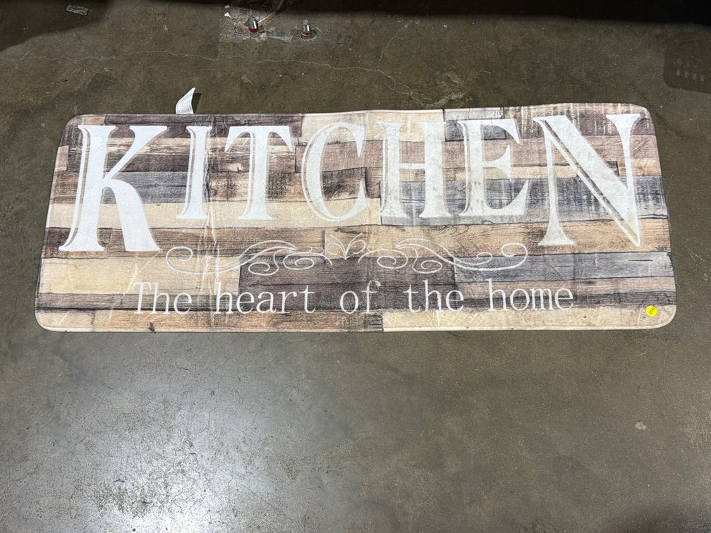 KITCHEN RUG 46”X18”