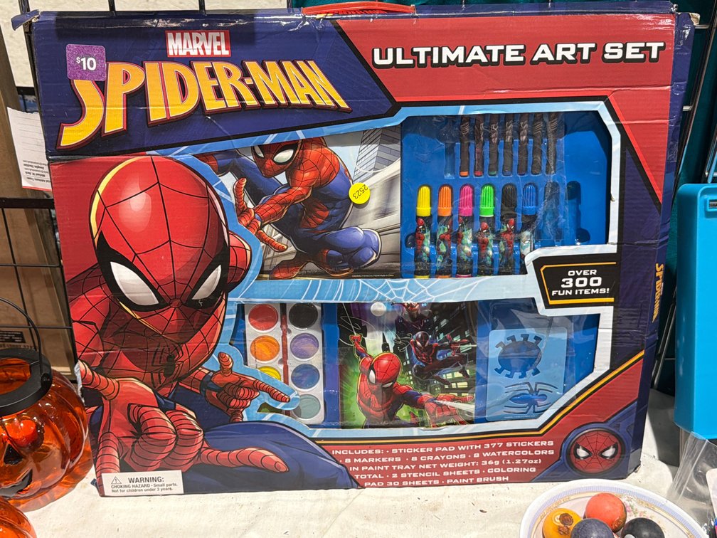 SPIDER-MAN ART SET