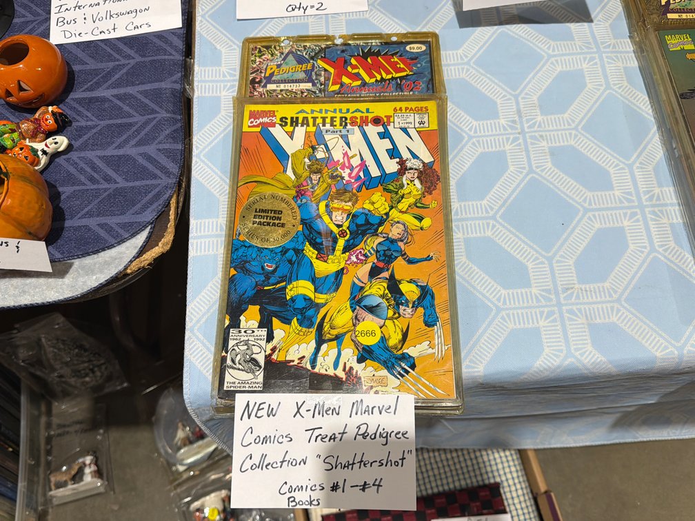 XMEN MARVEL COMIC TREAT OEDIGREE “SHATTERSHOT” COLLECTION
