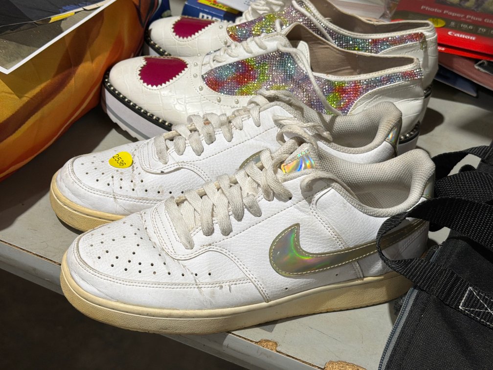 TWO PAIRS OF SHOES SIZE 9&10