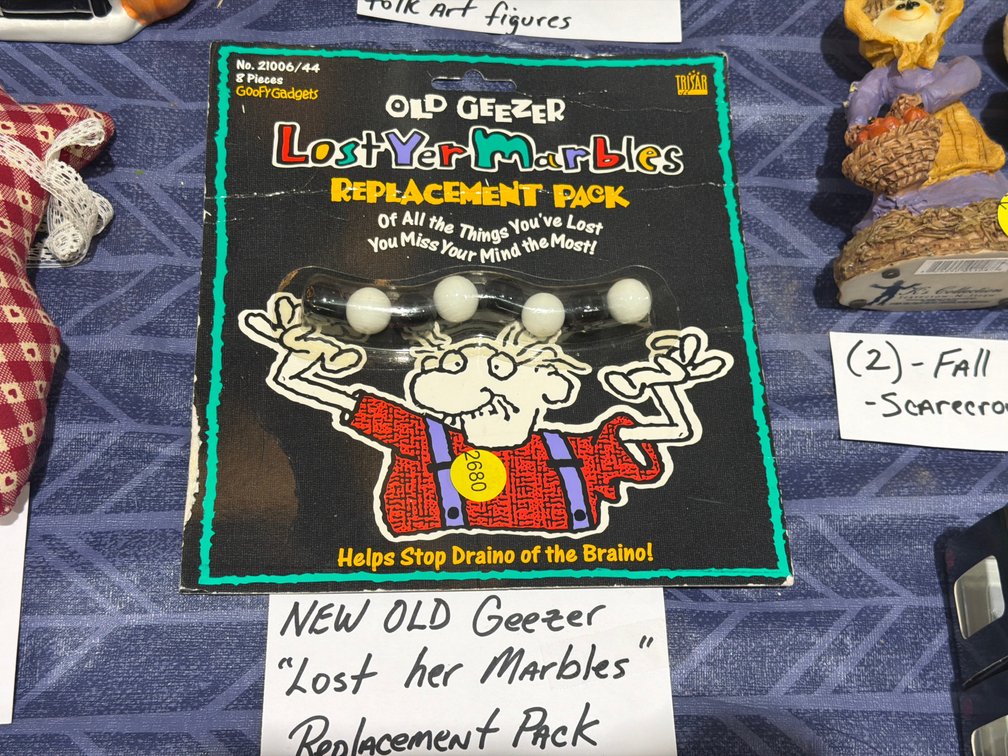 “LOST YER MARBLES” PACK