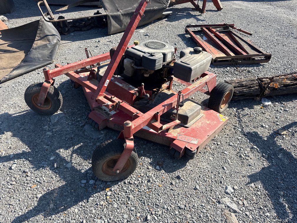 SWISHER PULL TYPE GAS POWERED 60” MOWER