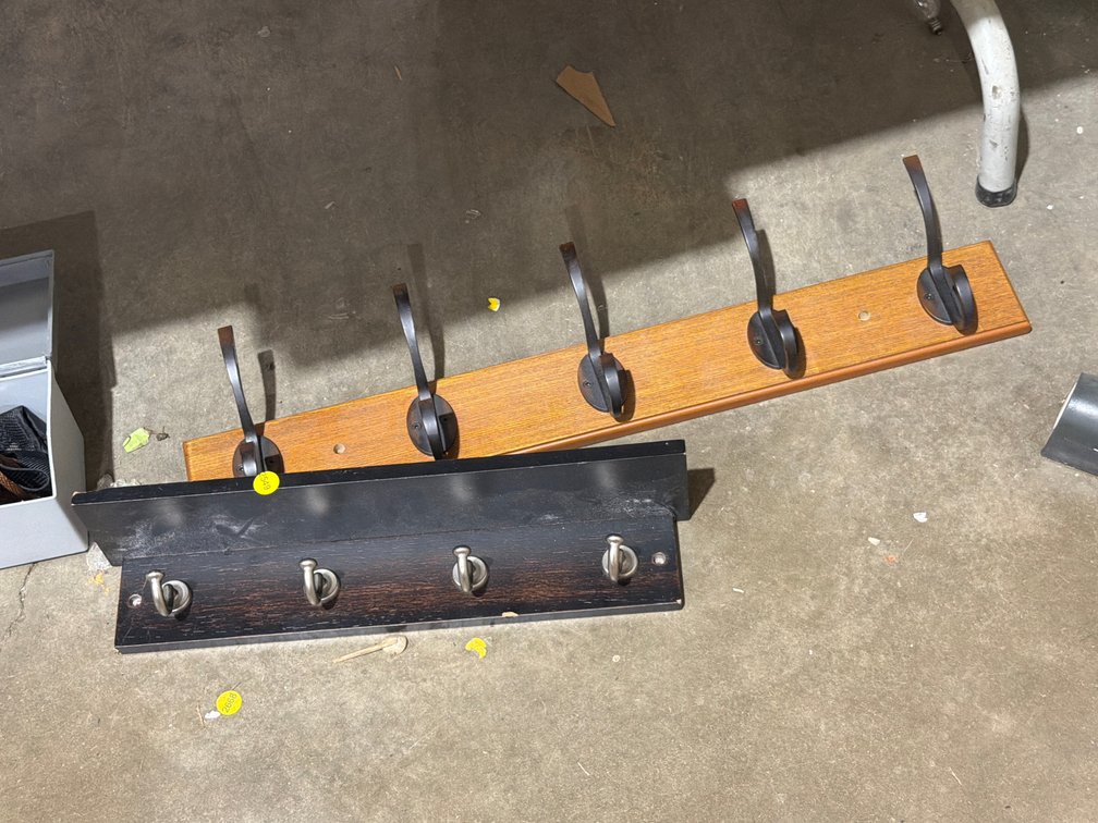 TWO COAT RACKS