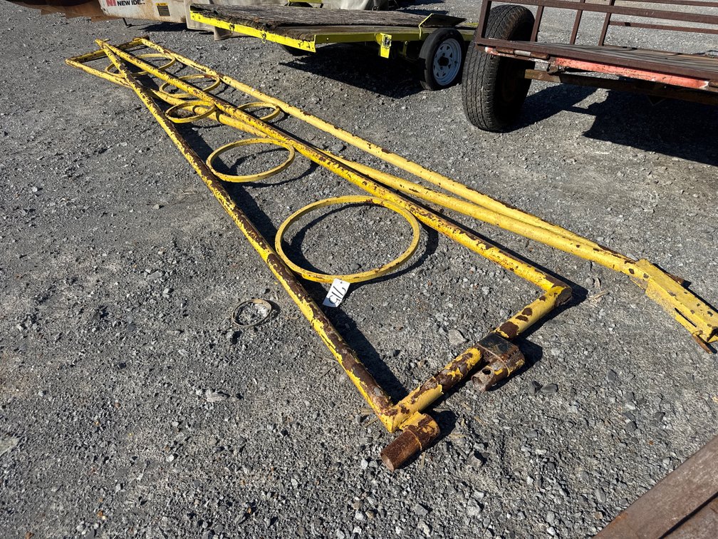 (2) METAL ENTRANCE GATES