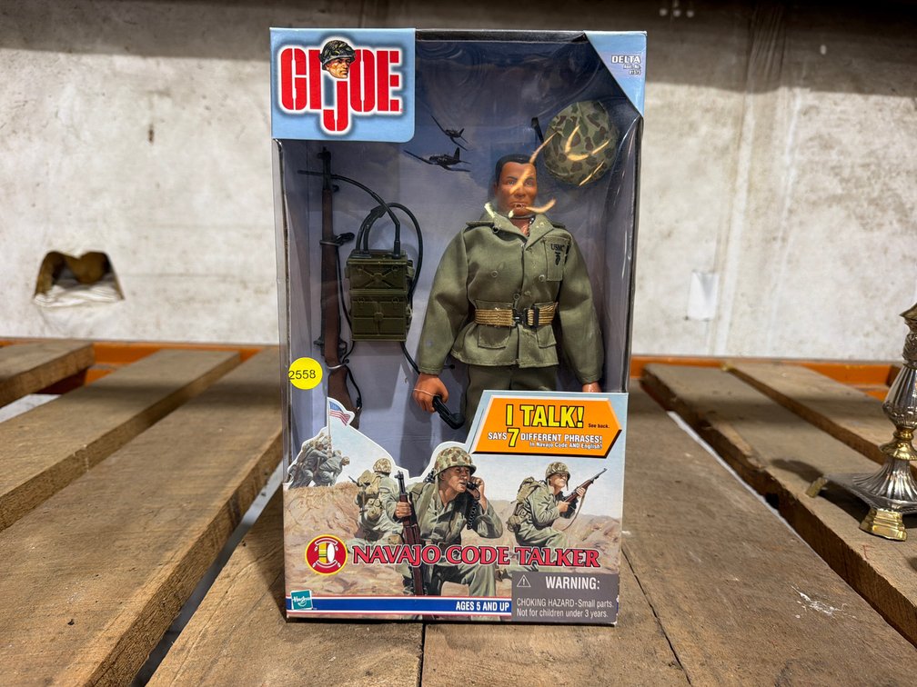 GI JOE NAVAJO CODE TALKER  ACTION FIGURE