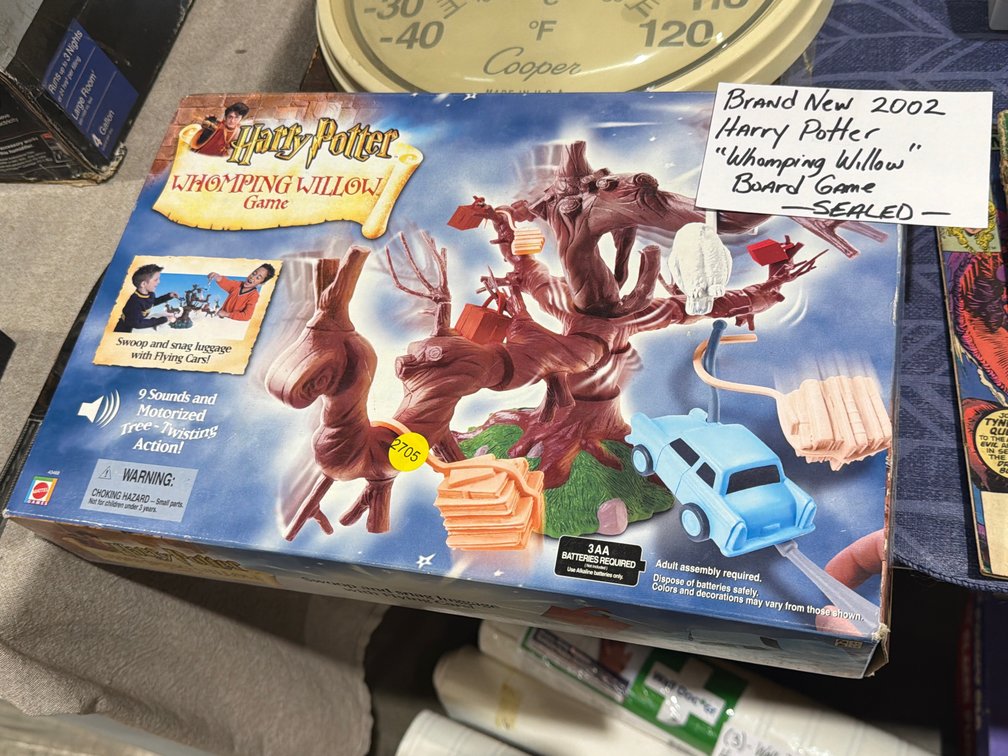 HARRY POTTER WHOMPING WILLOW GAME