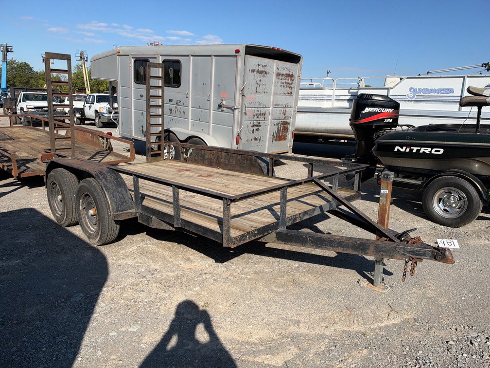 6’4”X12’ TANDEM UTILITY TRAILER