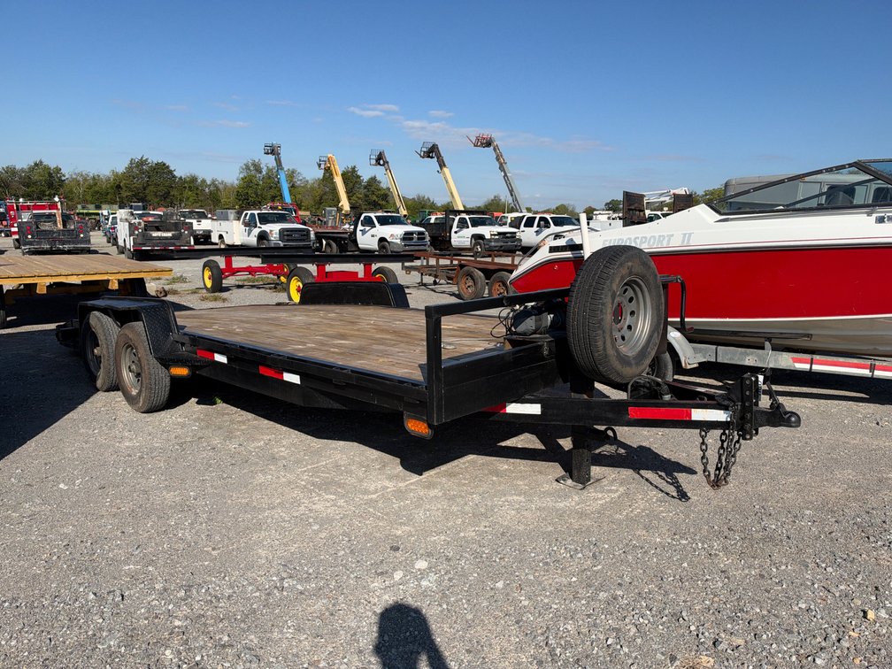 83”X20’ BUMPER PULL EQUIPMENT TRAILER