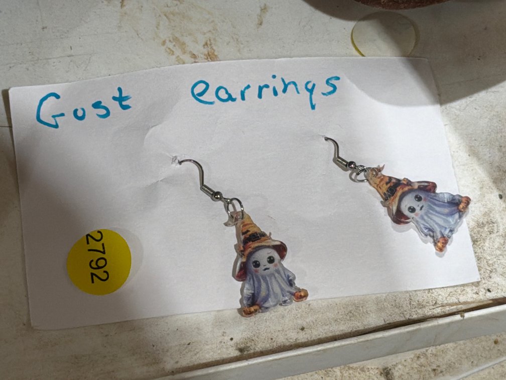 GHOST EARRINGS