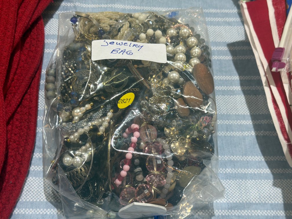 BAG OF JEWELRY