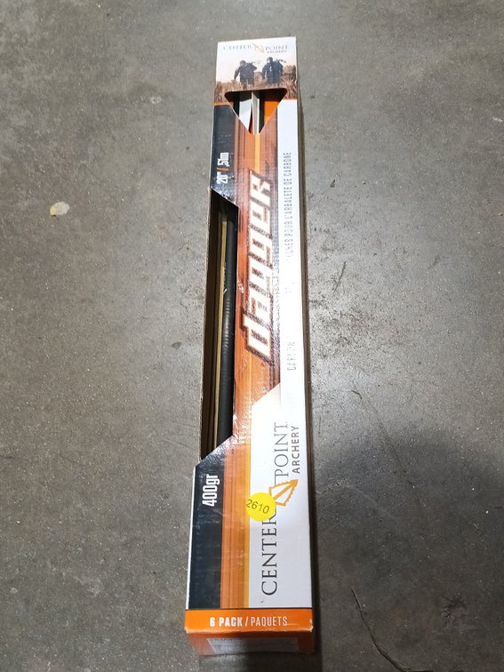 (6) CARBON CROSS BOW ARROWS