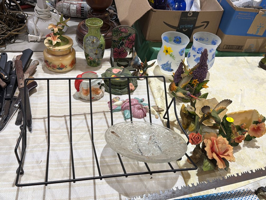 HUMMINGBIRD DECOR, FIGURINES, ETC.