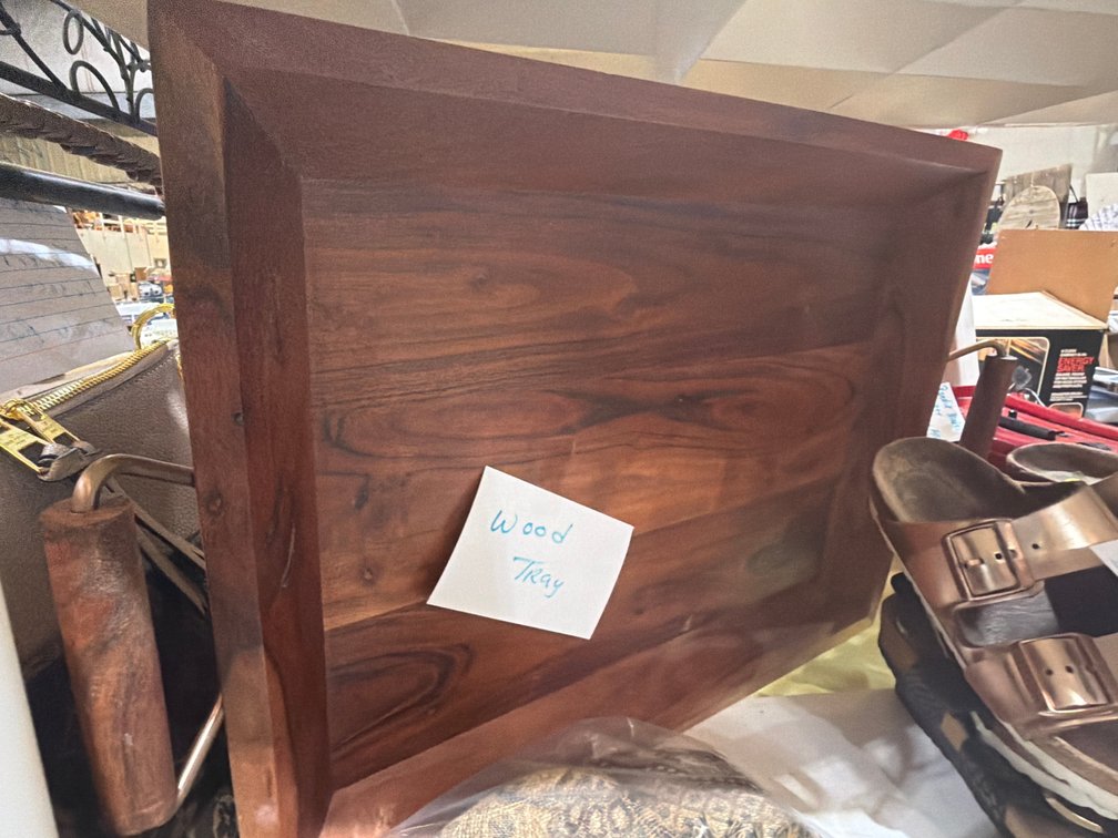 WOOD TRAY