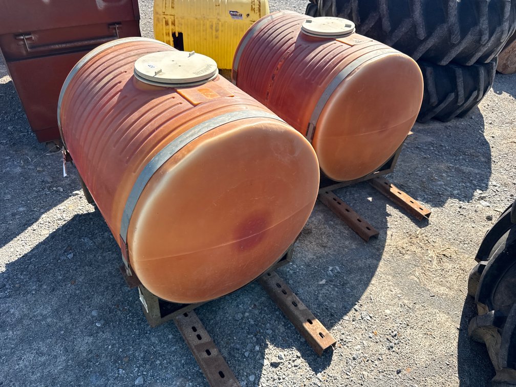 PAIR OF SADDLE TANKS