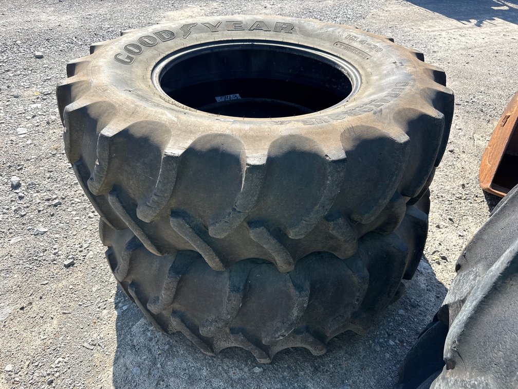 (2) GOODYEAR 18.4-30 TIRES
