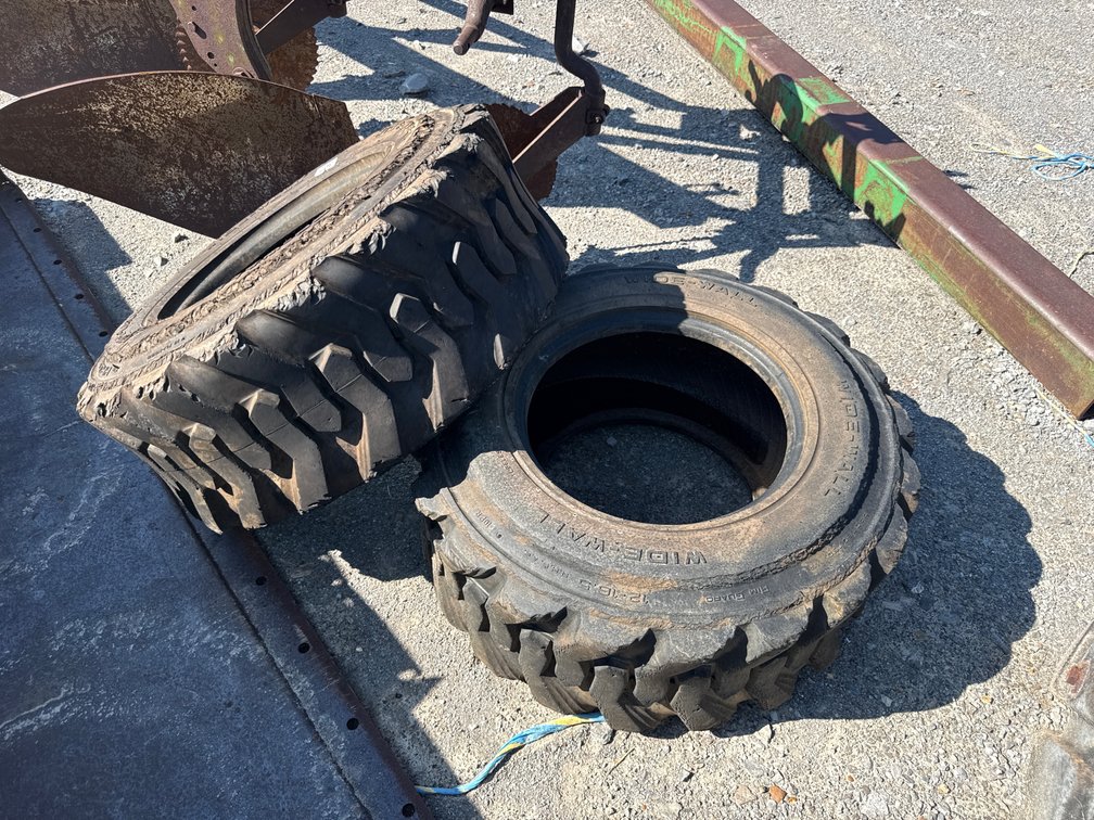 (2) 12-16.5 SKID STEER TIRES