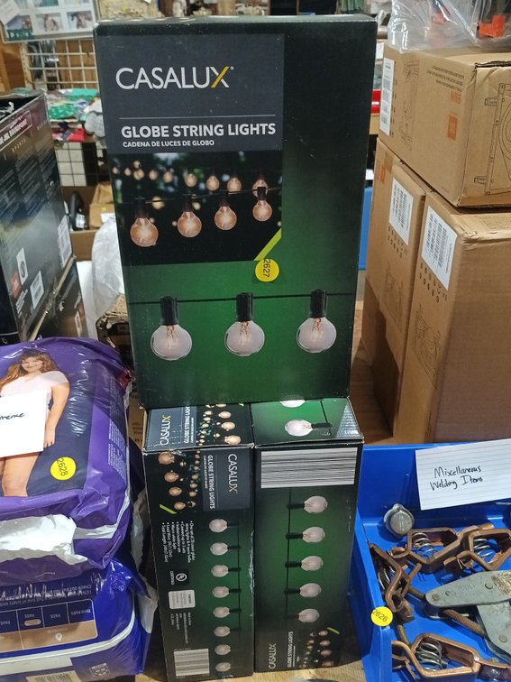 (3) BOXES GLOBE STRING LIGHTS
