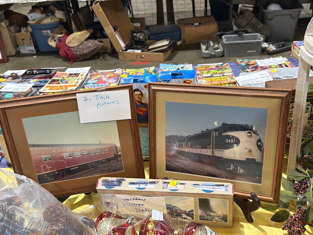 TRAIN PICTURES AND MODEL