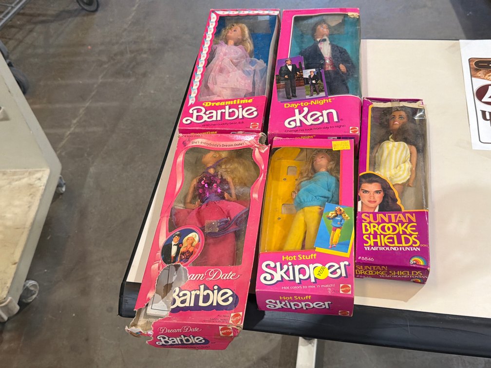 KEN AND BARBIE DOLLS
