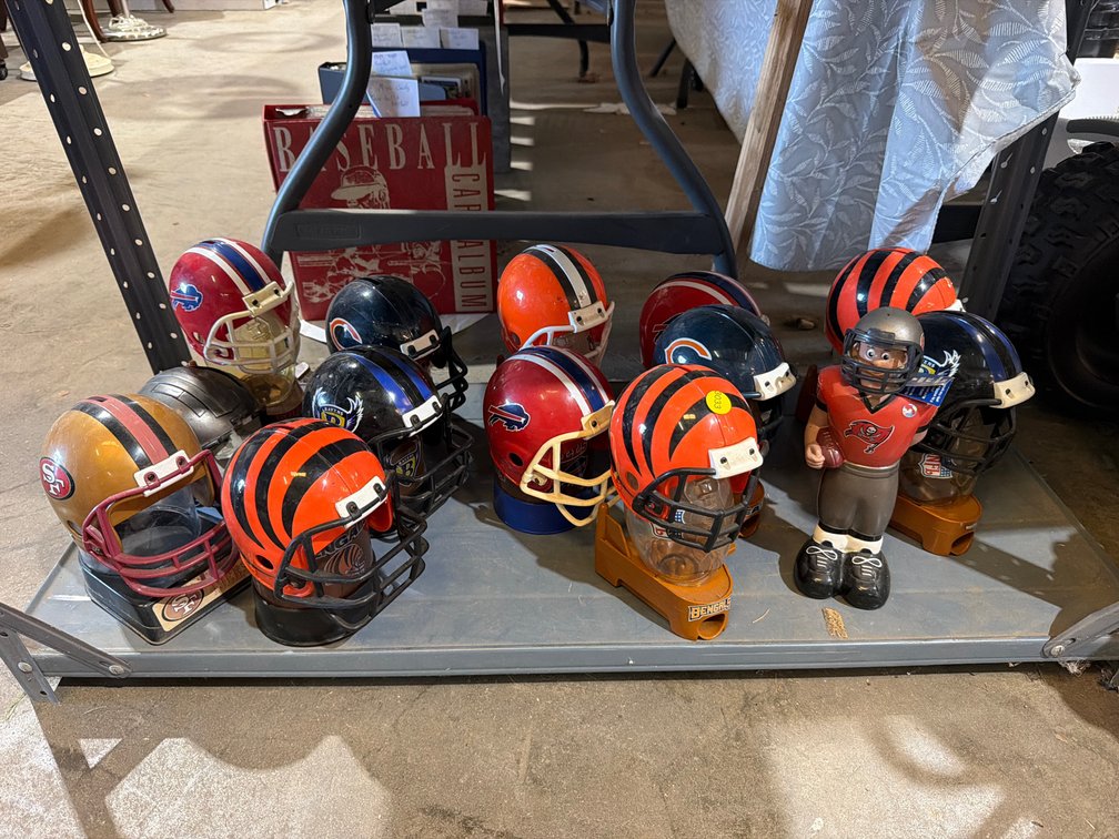 LARGE LOT OF MINI HELMETS