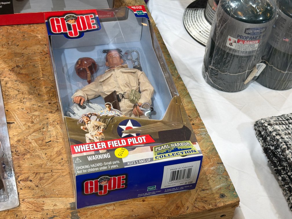 GI JOE WHEELER FIELD PILOT FIGURE