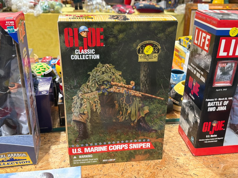 GI JOE U.S MARINE CORPS SNIPER FIGURE