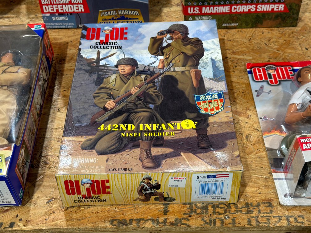 GI JOE CLASSIC EDITION 442ND INFANTRY NISEI SOLDIER FOGURE