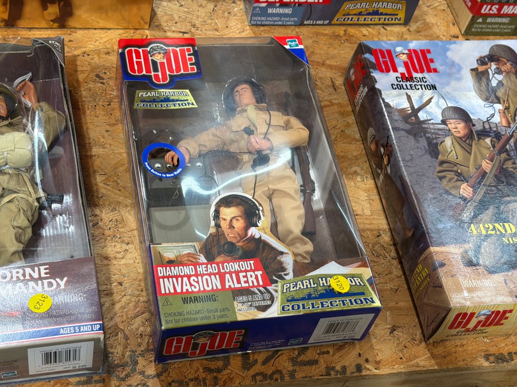 GI JOE DIAMOND HEAD LOOKOUT INVASION ALERT FIGURE