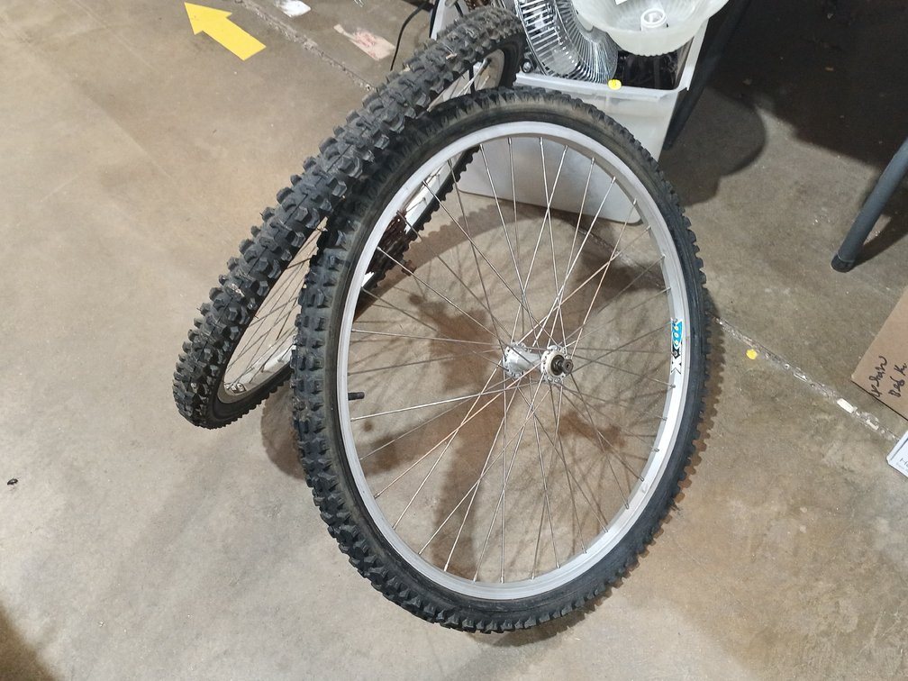 SET OF BIKE TIRES