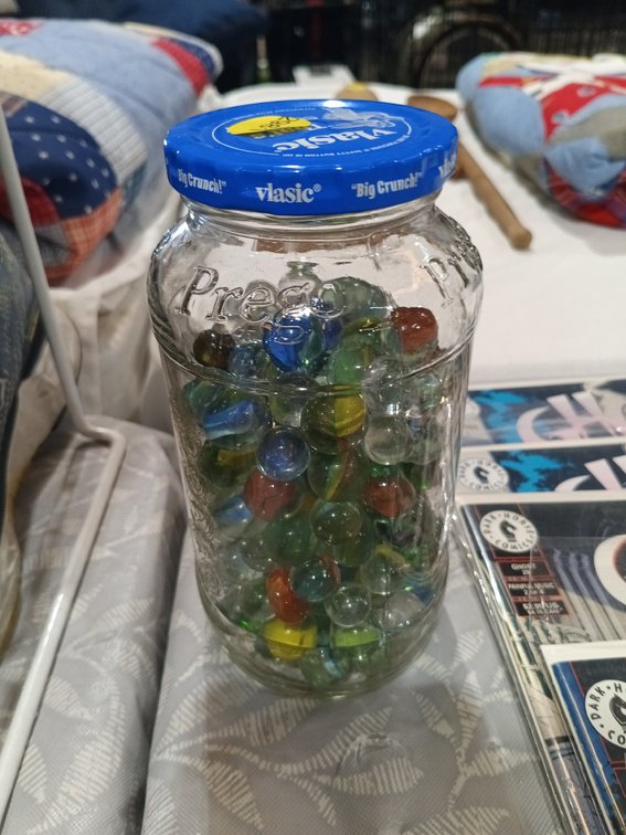 JAR OF MARBLES
