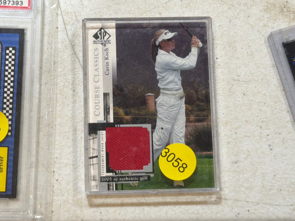 CARIN KOCH GOLF CARD