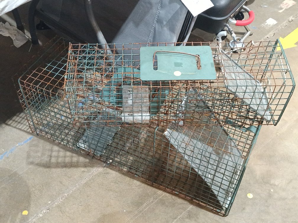 (2) CAGE TRAPS