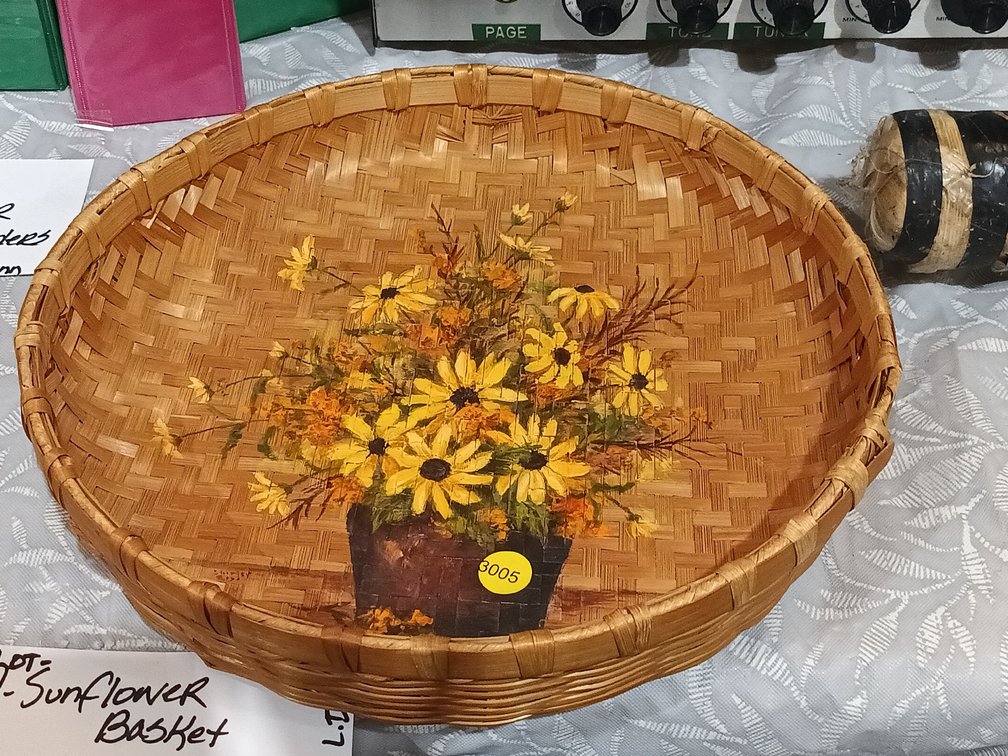 SUNFLOWER BASKET