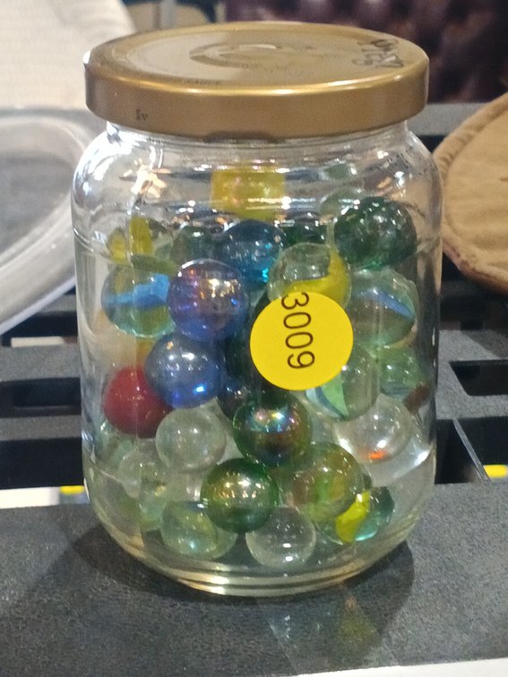 JAR OF MARBLES