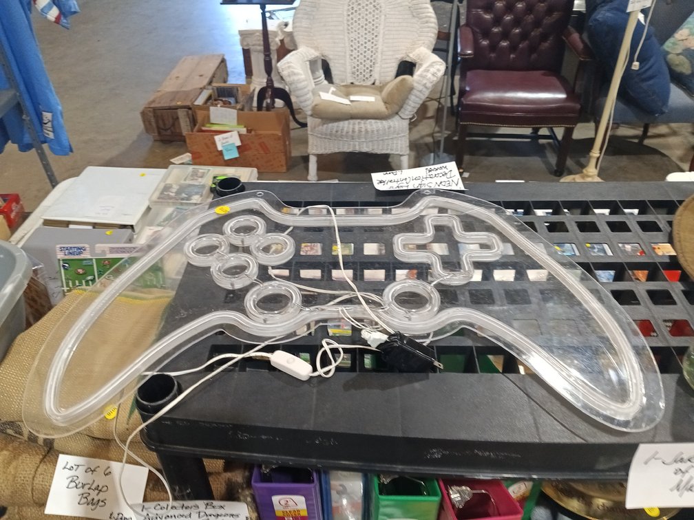 PLAYSTATION LIGHT UP SIGN