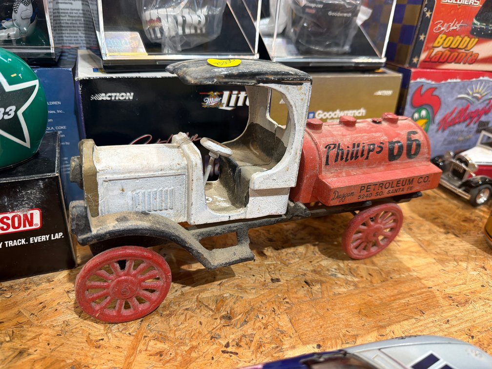 CAST IRON PHILLIPS 66 TABKER TRUCK