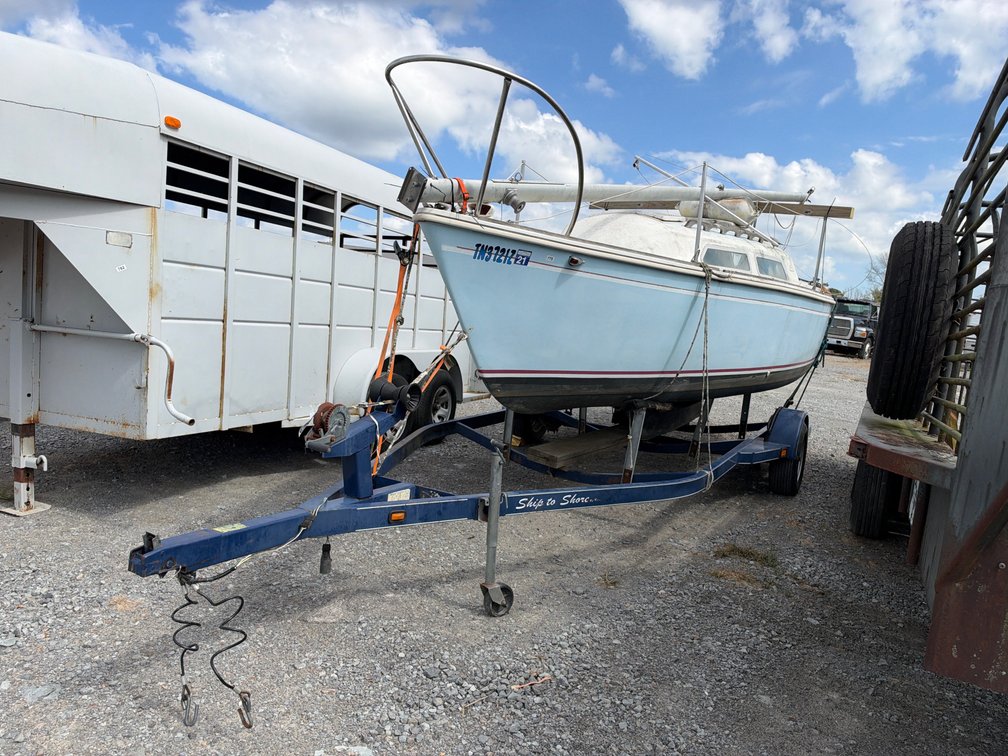 SAILBOAT WITH TRAILER