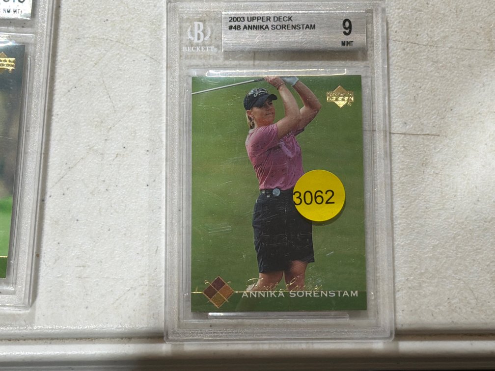 ANNIKA SORENSTAM GOLF CARD
