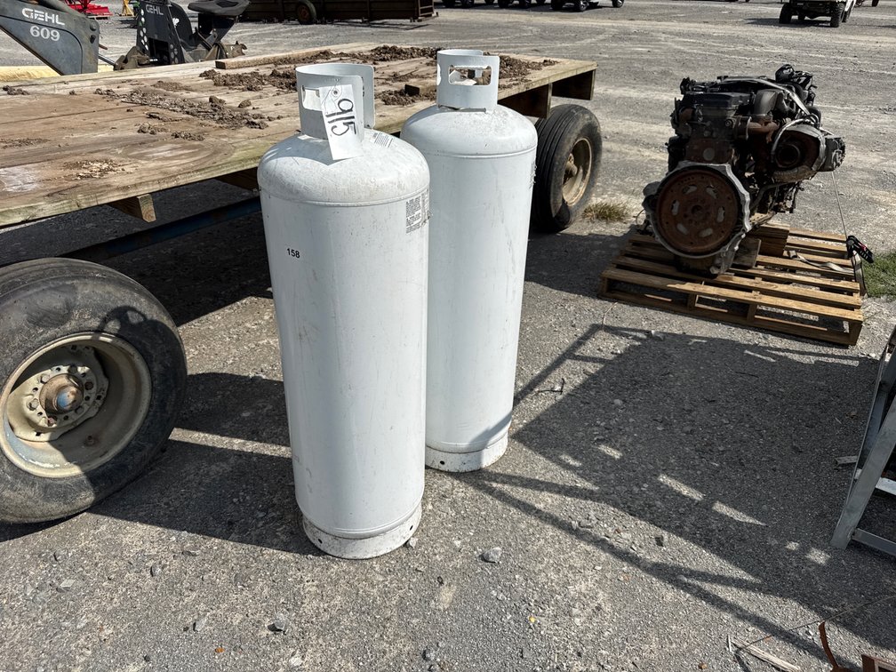 (2) PROPANE TANKS