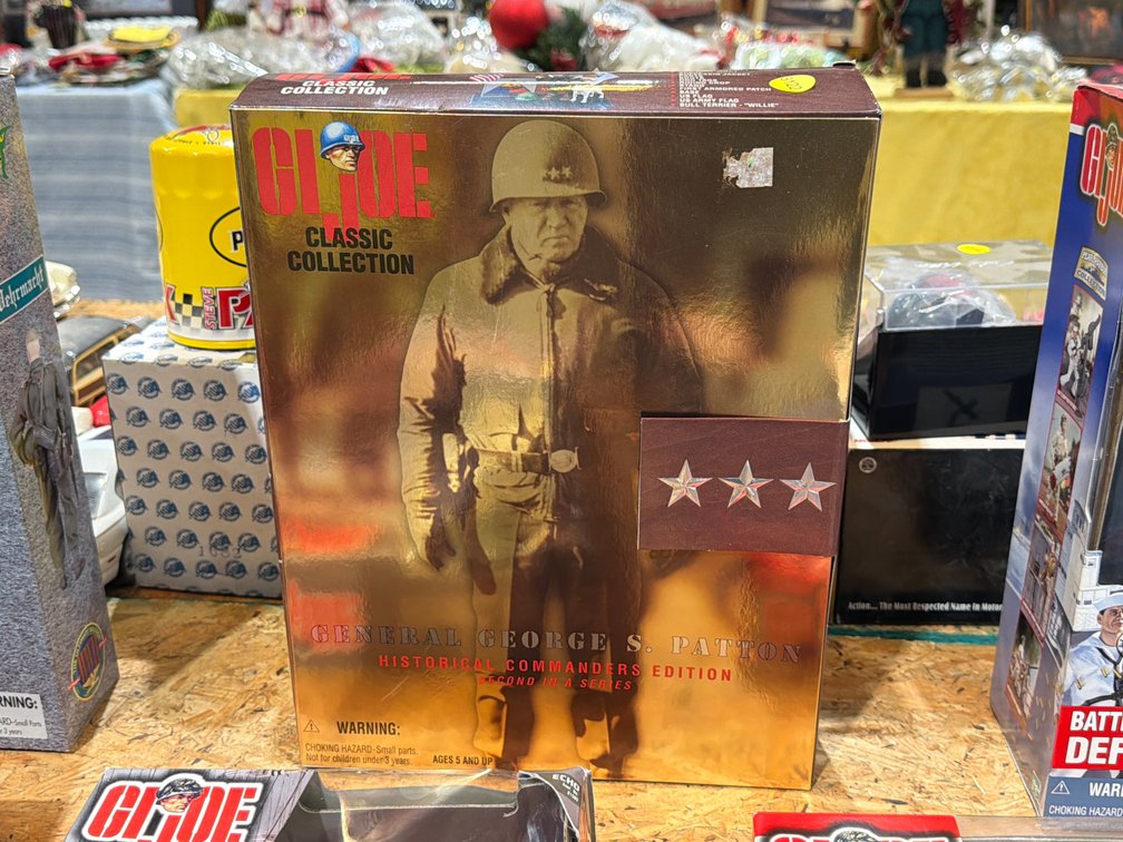 GI JOE CLASSIC EDITION GEN GEORGE S. PATTON FIGURE