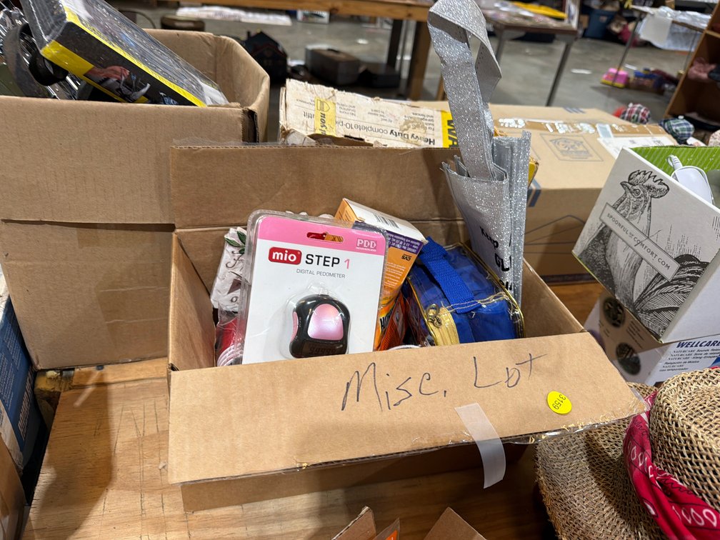 BOX OF MISC ITEMS