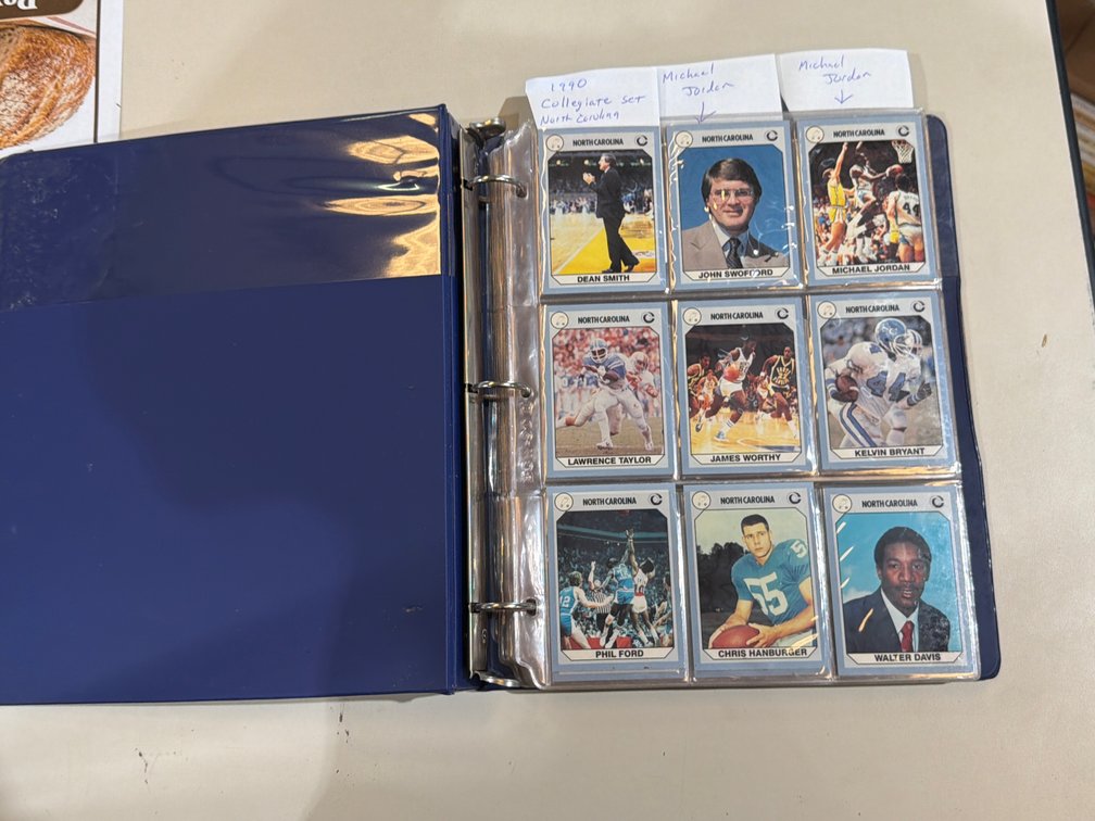 1990 COLLEGIATE CARDS SET- NORTH CAROLINA