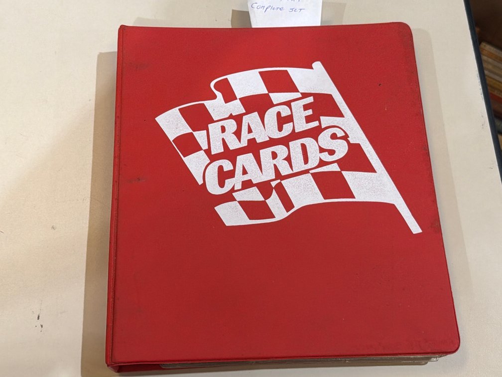 BINDER OF 1990 MAXX RACE CARDS- COMPLETE SET