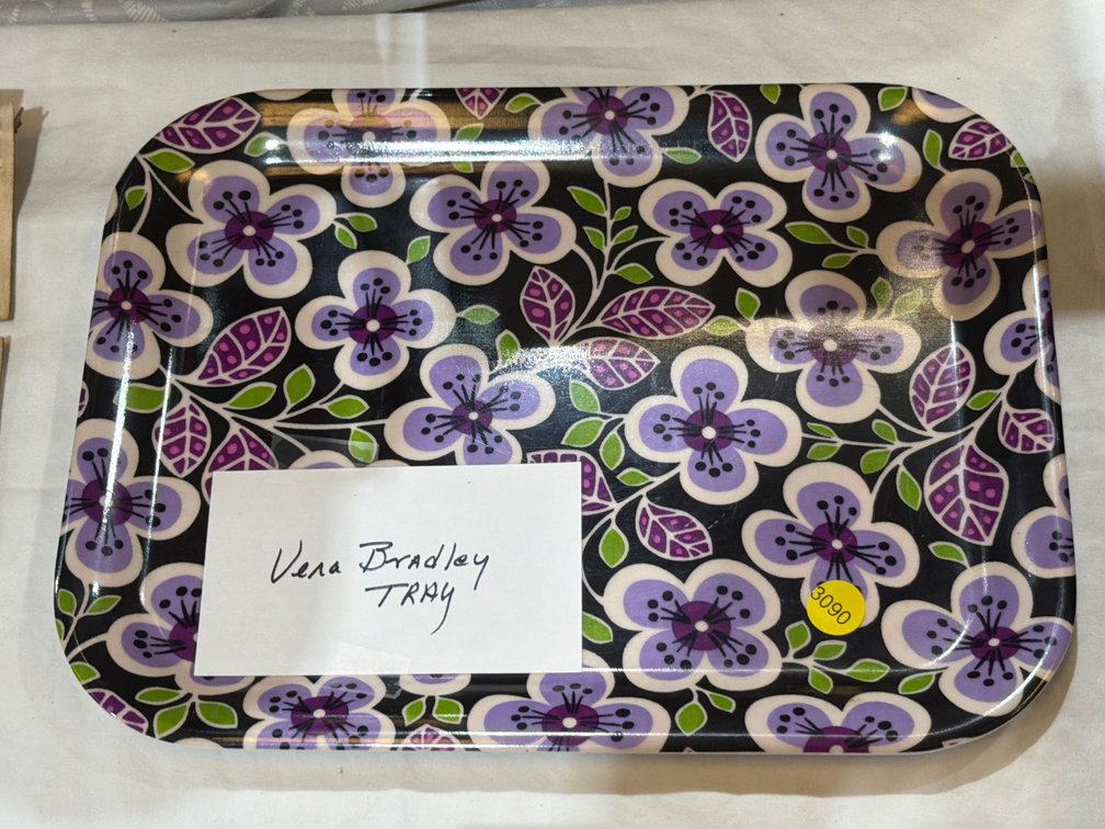VERA BRADLEY TRAY